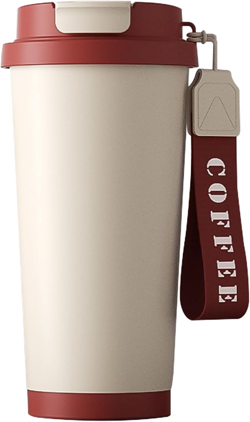 EACHPT Coffee Mug to Go, Thermal Mug, Coffee to Go, 530 ml, Coffee to