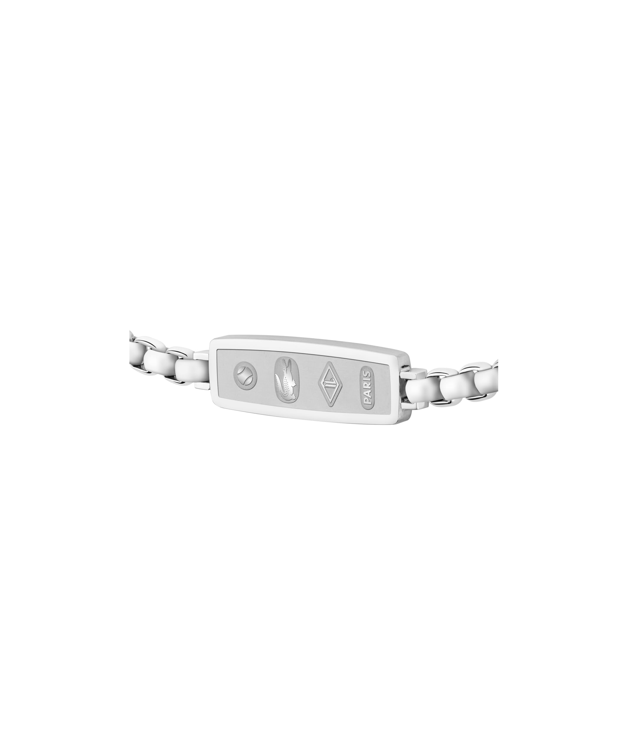 Lacoste Bracelet en Chaîne pour Homme Collection DISTRICT en Acier Inoxidable - 2040538