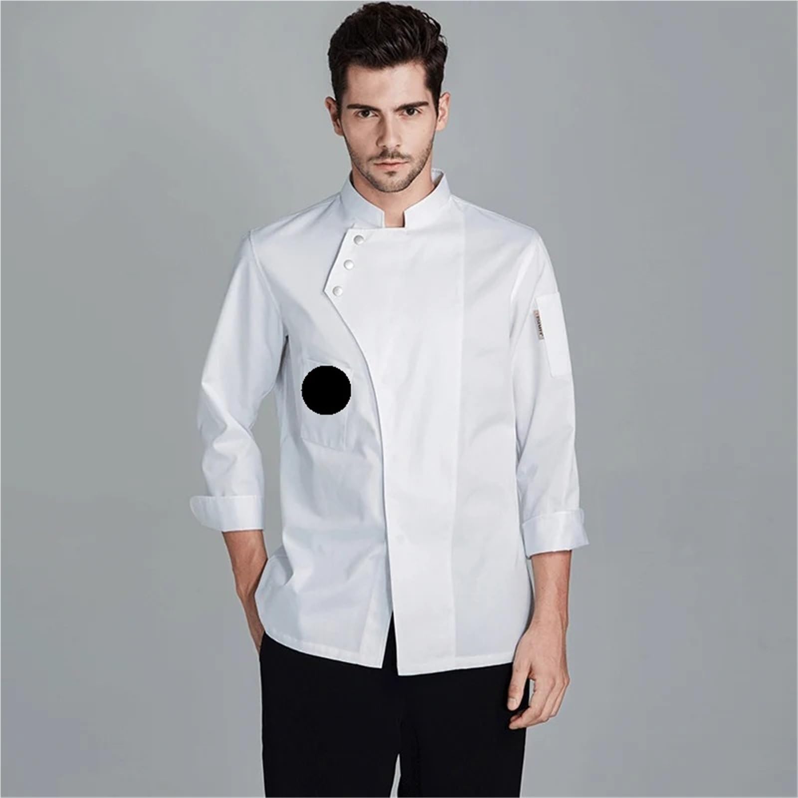 Uniforme De Chef Camisa de Cocina for Catering, Camiseta de Chef de Restaurante, Uniforme de Trabajo de Panadero, Ropa de Hotel, Chaqueta de Cocinero, Mono de Camarero de cafetería