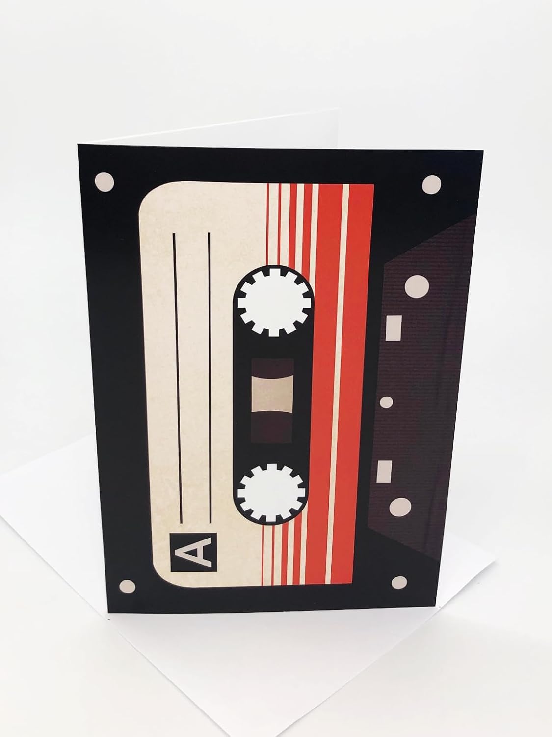 Confezione da 4 schede audio mixtape registrabili con 30 secondi di voce o musica personalizzate. Perfetto per regali unici personalizzati. Facile da fare a casa, basta premere per registrare e aprire