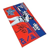 野球タオル Amazon.co.jp: 横浜denaベイスターズ タオル 乙坂智 直筆 33番