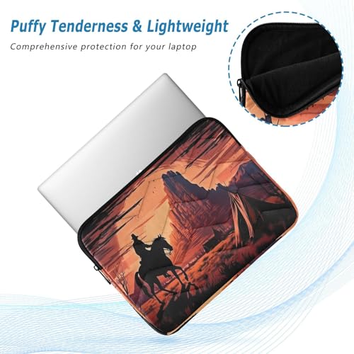 Funda para portátil 13-14 pulgadas con protección y tela impermeable miniatura 5