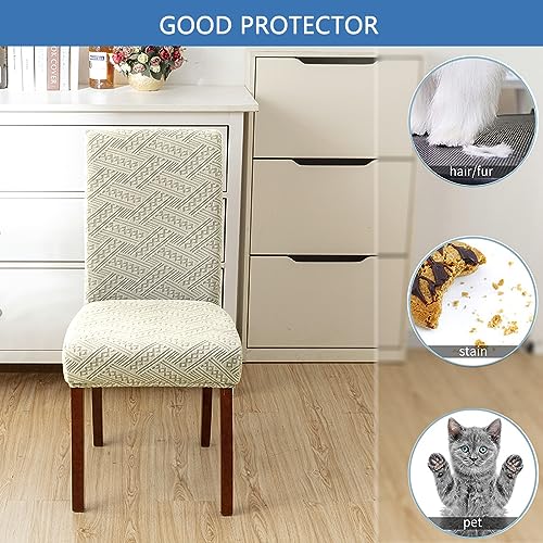 Housse de chaise extensible Parsons lot de 4 salle à manger