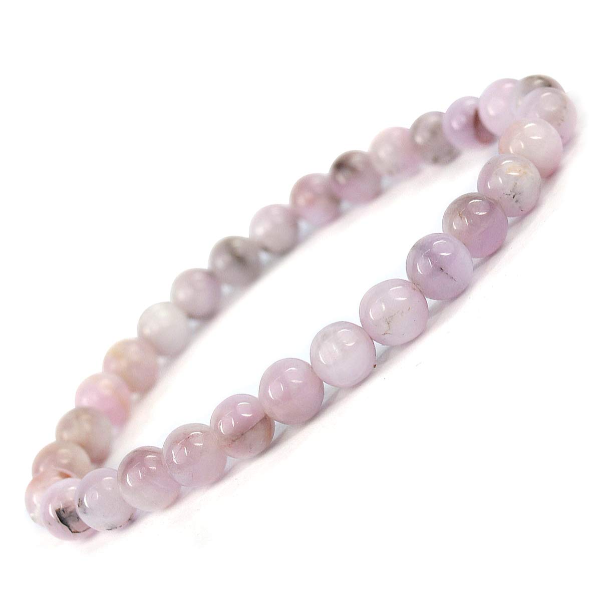 Reiki Crystal Products Kunzite Bracelet 6 mm Round Bead Reiki Healing Crystal - Stone Chakra Bracelet for Unisex (Color : Pinkwish) (B07MB7NM32) Amazon Price History, Amazon Price Tracker