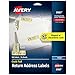 Avery Gold Address Labels for Inkjet Printers, 3/4" x 2-1/4", 300 Labels (8987)