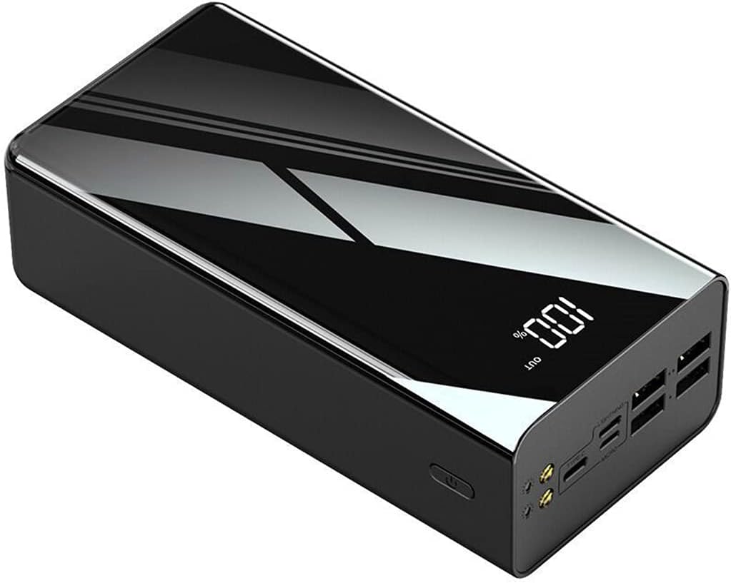 Power Bank Phone Portable 50000Mah Power Bank/Usb C Power Banks/The Portable External Battery/Compatible With 99% Electronic Equipment On The Market,Black