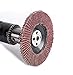 Anmeilexst 12 Packs 80 grit High Density Aluminum Oxide Flap Disc Abrasive Grinding Whee, 4