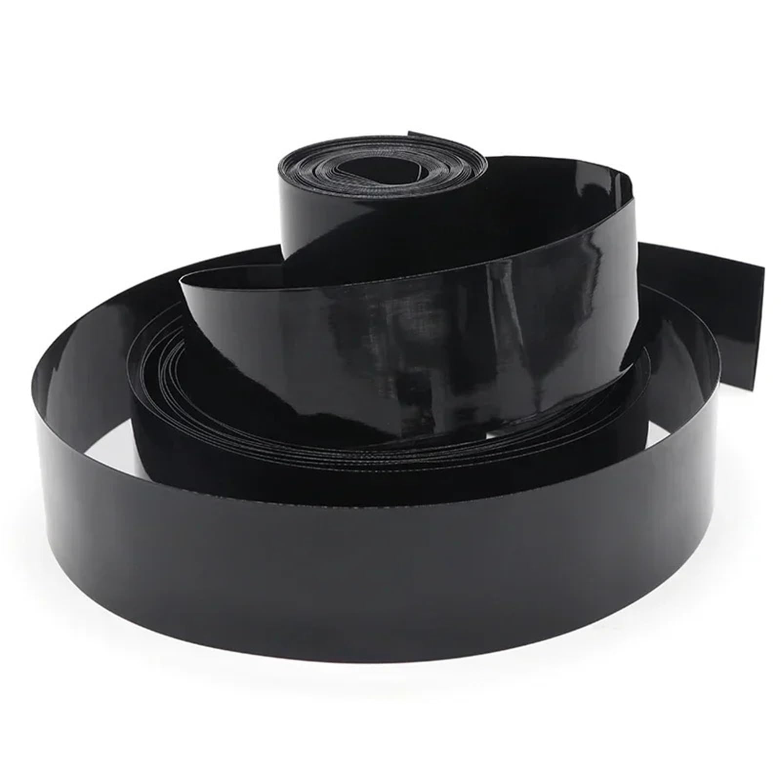 Tubo termorretráctil de PVC de 7 a 103 mm, 1-20 m, funda for cable con aislamiento de batería, color negro(Width 150mm Dia 95mm,20 meters)