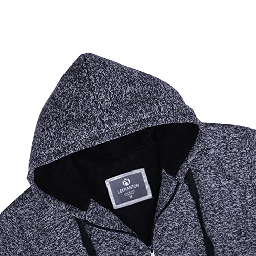 Heavy Thick Flannel Plaid Jacket Sherpa Fleece Lined Hoodies for Men Zip Up Winter Warm Coat Buffalo Zipper Sweatshirt2