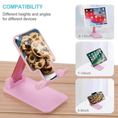 Support de téléphone pliable biscuits pour bureau compatible iPhone 16 - 3