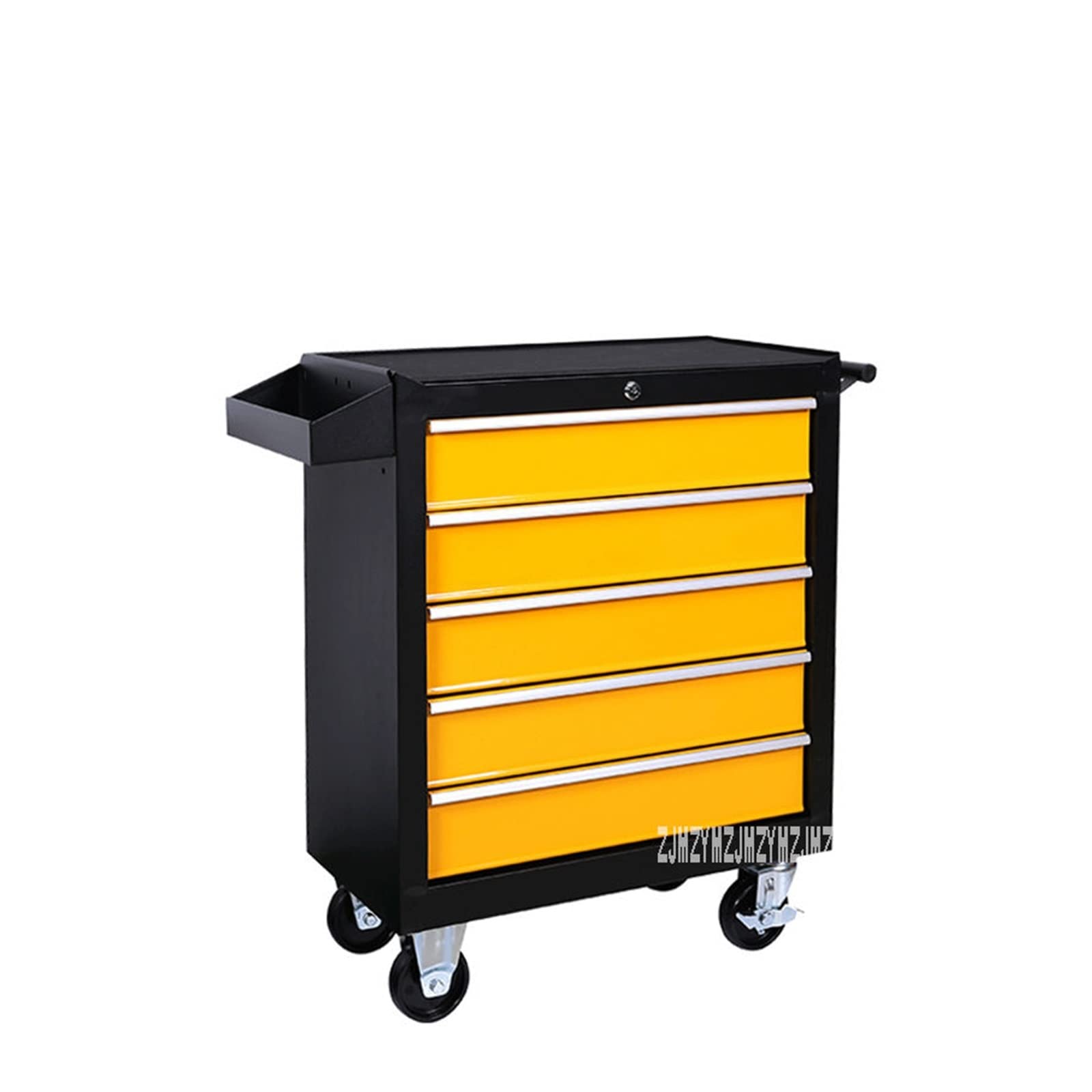 Lpuhhda D A-25 5 Rawer Storage Tool Box Trolley Workshop Hardware Mobile Multi-Functional Auto Car Repair Maintenance Toolkit Cabinet(D)