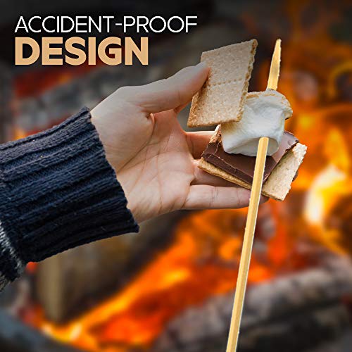 Marshmallow-Smores-Roasting-Bamboo-Sticks-120-Pack-Extra-Long-Safe-For-Kids-Design-36-Inch-5mm-Thick-Wooden-Disposable-Biodegradable-Skewers-Outdoor-BBQFirepit-Hot-Dogs-Kebab-SMores-120