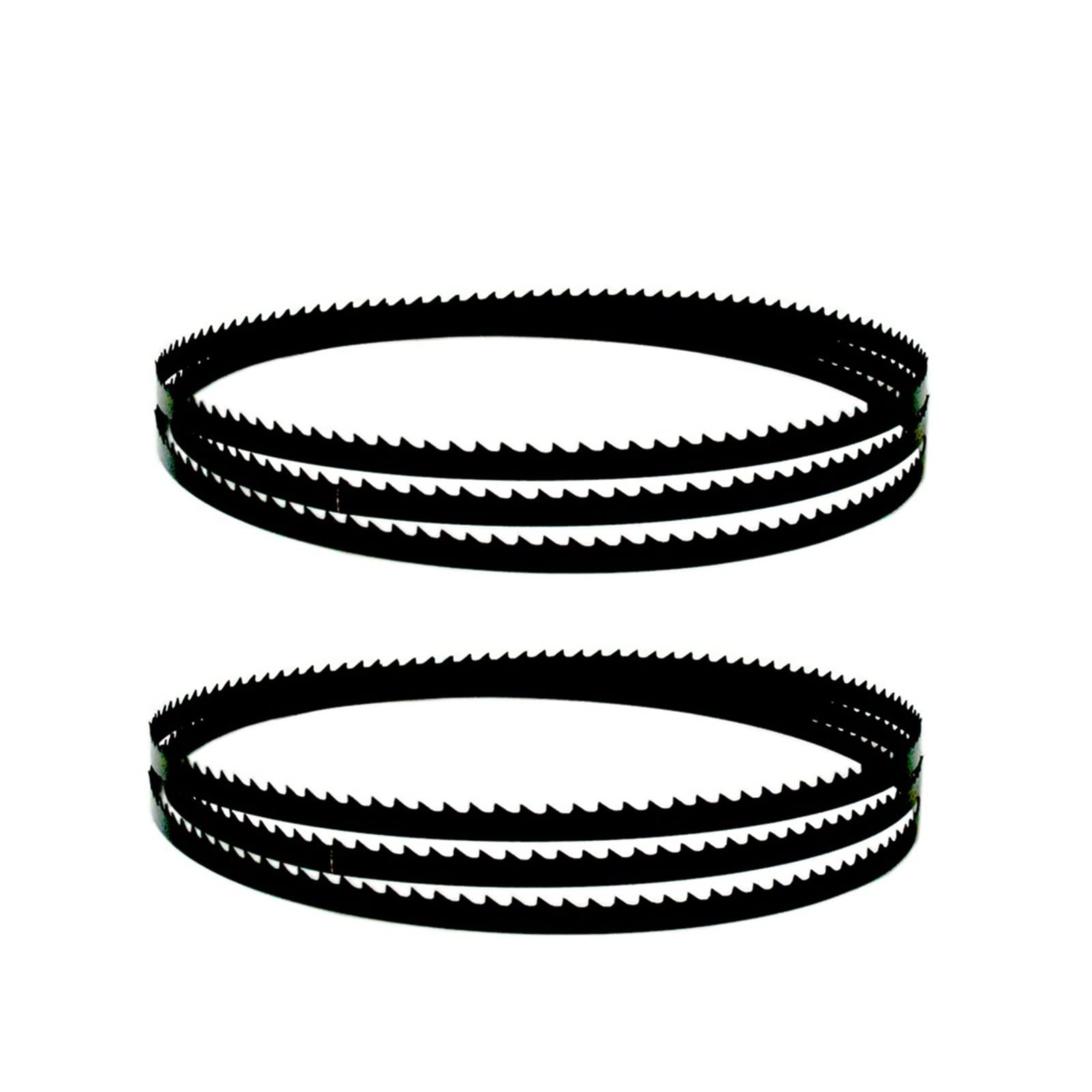 Brzeszczoty taśmowe premium, 70-1/2-calowe brzeszczoty taśmowe, 3/8" x 4 TPI brzeszczoty węglowe, ostre brzeszczoty taśmowe do narzędzi do obróbki drewna, 2 szt.
