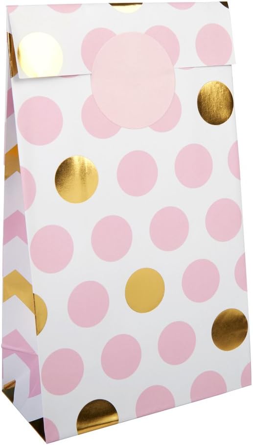 Neviti Pattern Works - Party Bag Pink, Pack of 5