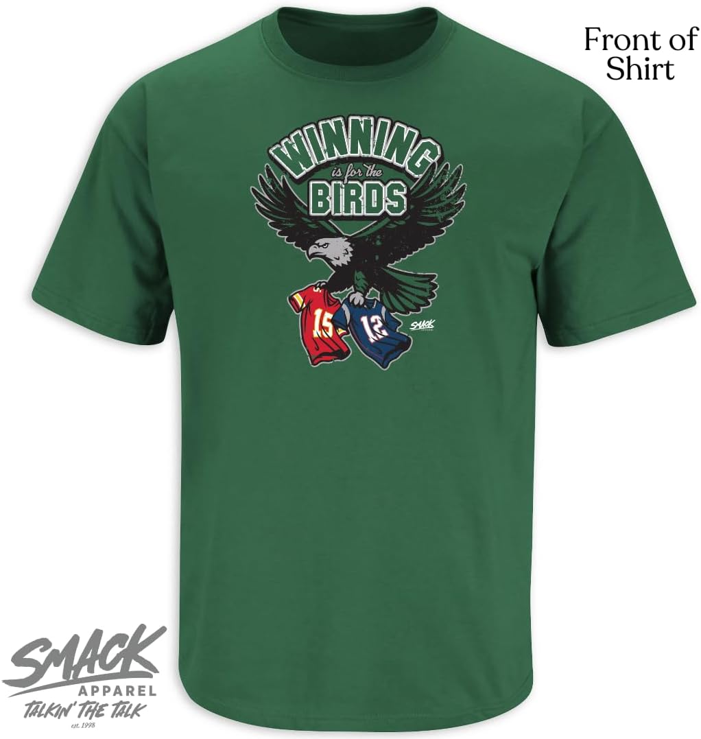 Winning is for The Birds T-Shirt for Philadelphia Football Fans (SM-5XL) - Image 3