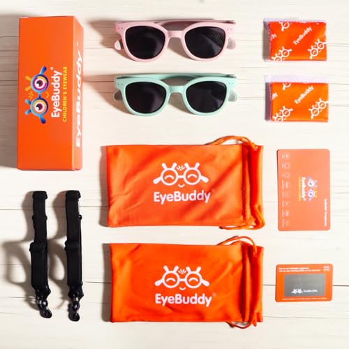 EYEBUDDY Kids Toddler Sunglasses Age 2-4/3-5 Boys Girls Polarized UV Protection Sun Glasses for Age 2-8 — view 6