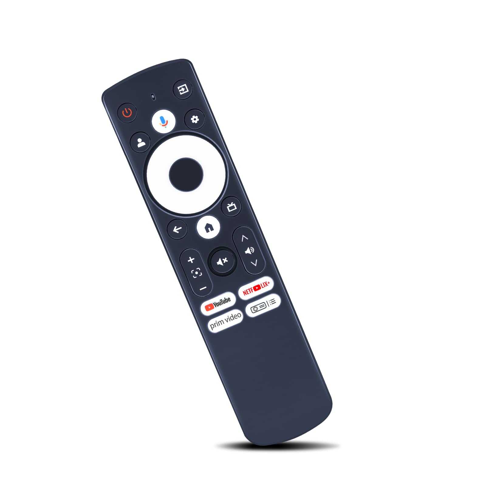 ZWP Telecomando vocale di ricambio per proiettore Aurzen Boom mini, EAZZE D1G, per GooDee GD500 Plus Smart Projector