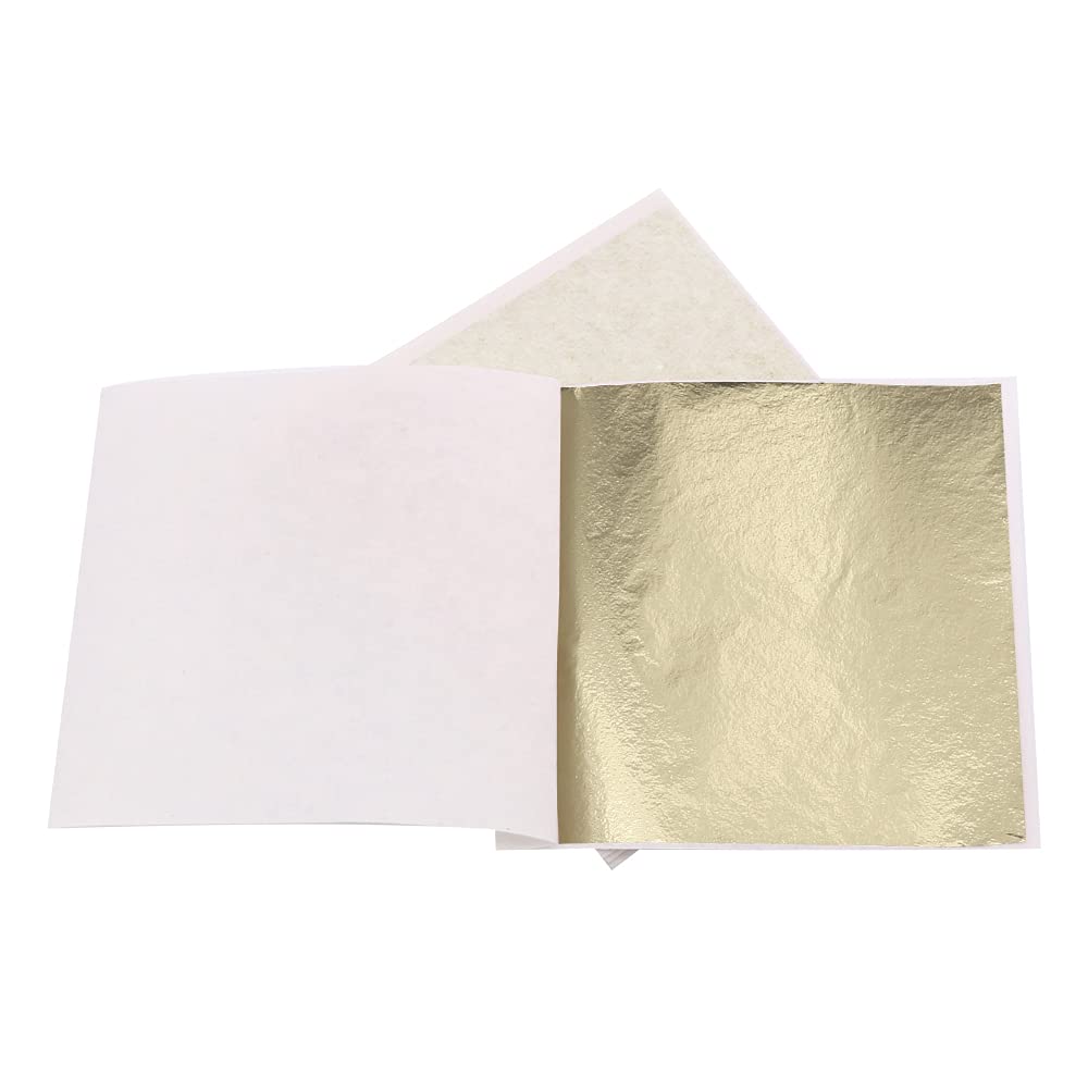 VGESBA Imitation Feuille D'or - Feuille D'or Clair Pour Clous