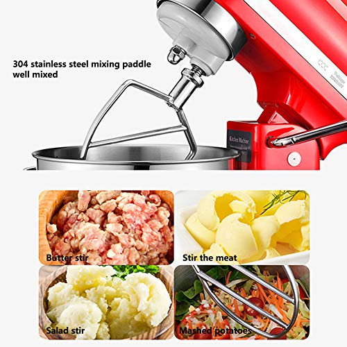 Rührmaschine Teigmaschine Mit Großer 7-Liter-Schüssel 11-Gang Küchenmaschine, Teighaken, Ballon-Schneebesen Und Beater… – Bild 6