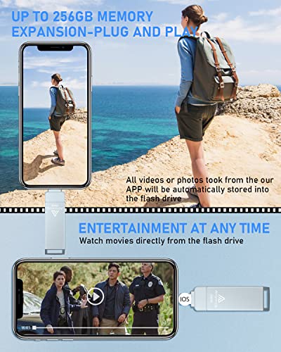 Anyoug Chiavetta USB 3.0 256gb 4 in 1 Photostick