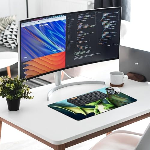 Dragon Cute Desk Pad Large Protector de Escritorio Blanco miniatura 6