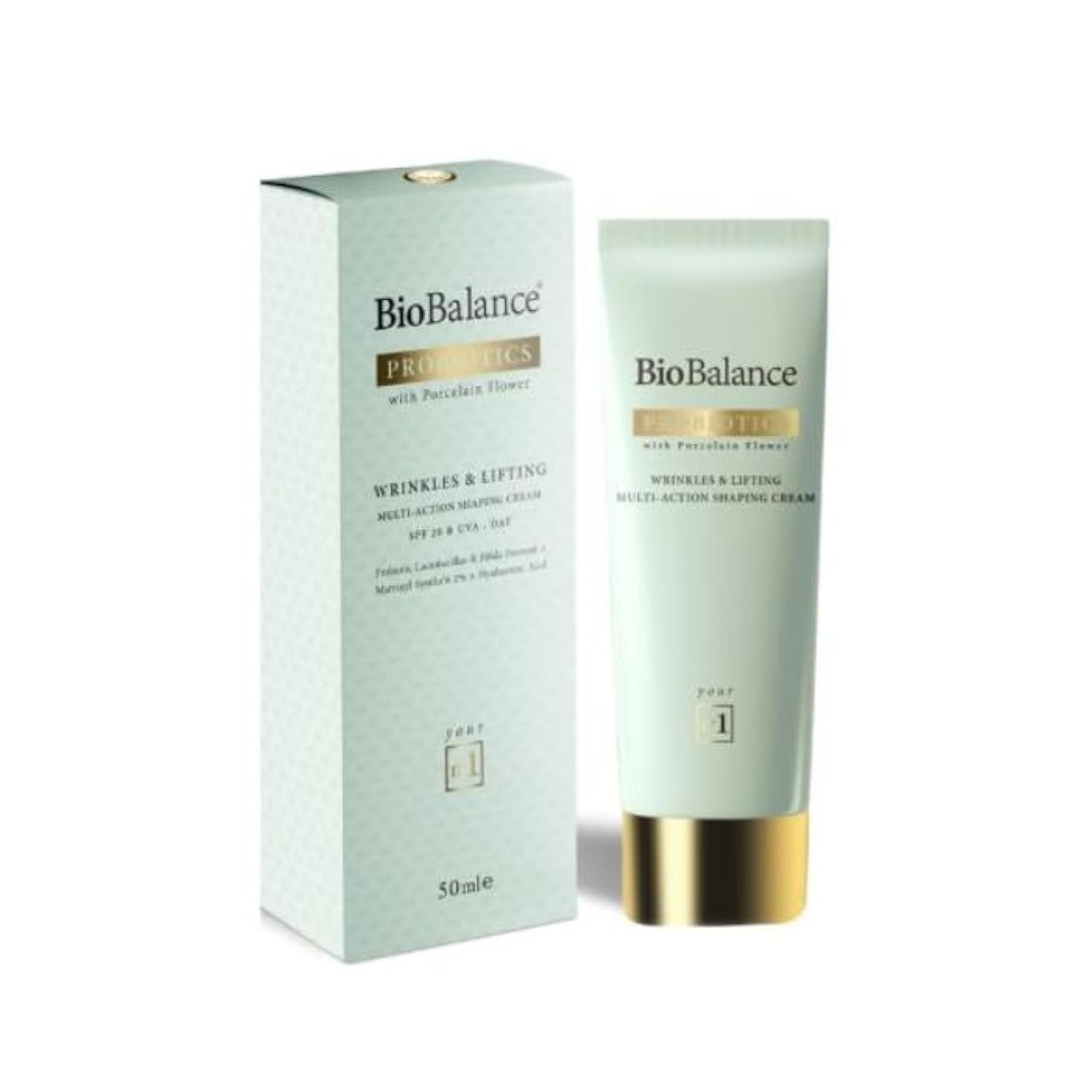 Bio Balance Probiotics Wrinkles & Lifting SPF20 Cream | Multi-Action Firming Cream | To Revitalizing Skin For Flawless, Radiant Complexion | Prevent Damage Skin UV Radiation & Pollution | 50Ml