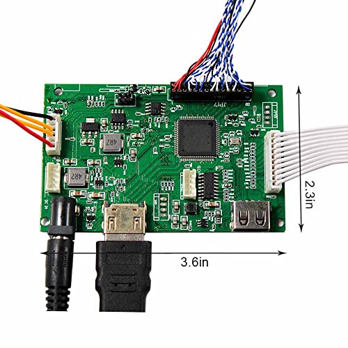Image of VSDISPLAY 10.1'' VS101WUM-N20 1920X1200 LCD Screen with USB LCD Board | Adjustable Brightness
