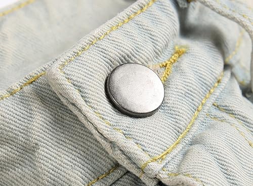 Boy's Skinny Fit Ripped Destroyed Distressed Fashion Denim Jeans Pants,126-9,143