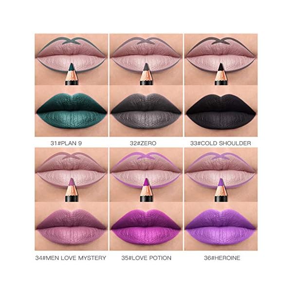Lip-Liner-Set-12-Colors-Natural-Lip-Liner-Makeup-Pencil-Long-Lasting-Matte-Velvet-Lip-Liner Lip Liner Set 12 Colors Natural Lip Liner Makeup Pencil Long Lasting Matte Velvet Lip Liner