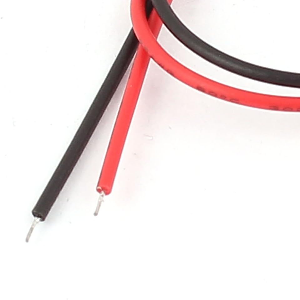Aexit 5mm Hat Diodes Wired White LED Light Lamp Emitting Diode DC Schottky Diodes 3-3.2V 10Pcs