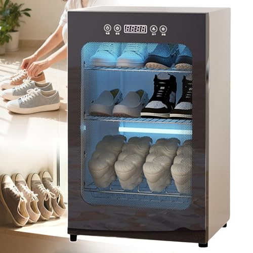 Gabinete eléctrico secador de zapatos de 3 niveles miniatura 1