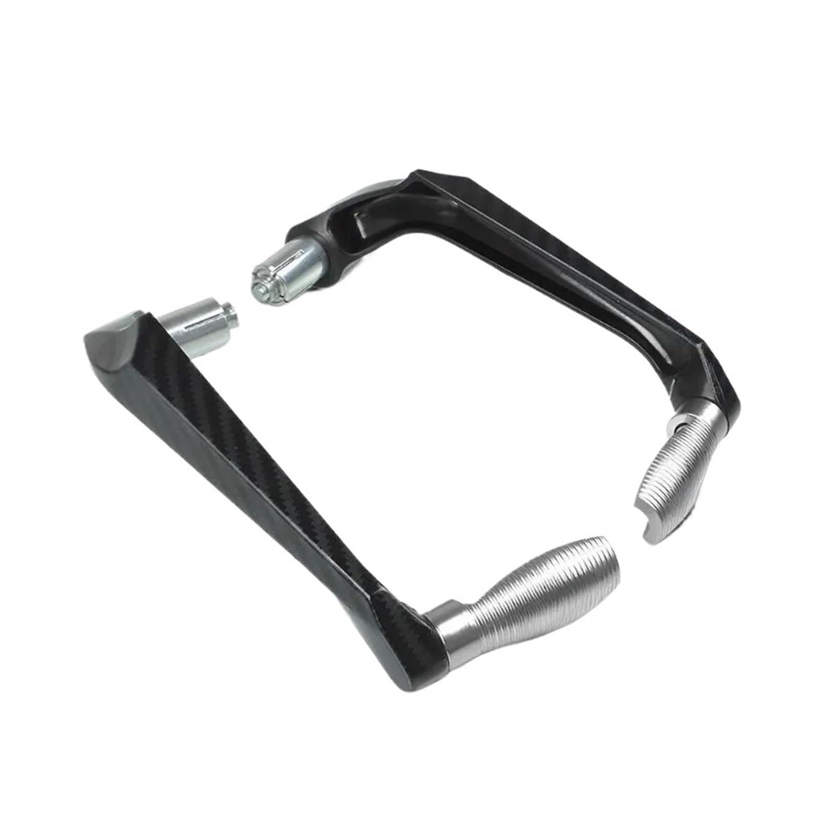 Lbcsrmh Silver Motorcycle Brake Clutch Lever Protector Motorcycle Handlebar Brake Clutch Lever Hand Guard Protector Modification Accessories Handguard Lever Guards Handlebar