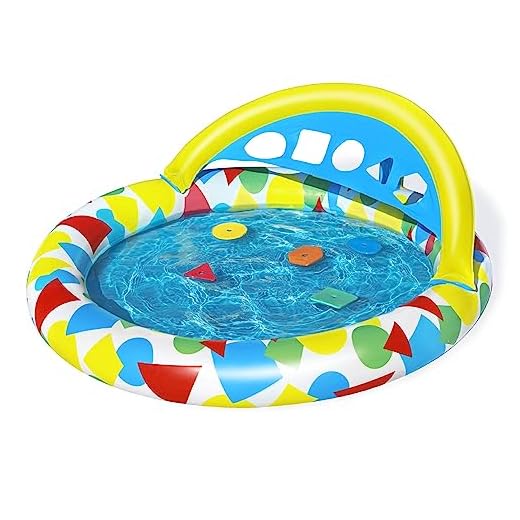 Bestway Piscina Infantil Splash &Amp; Learn Para Bebés Y Niños Pequeños, Multicolor, Talla Única (6942138983906)
