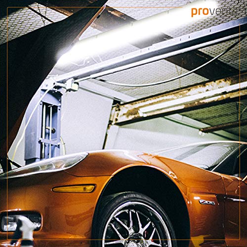 proventa® Feuchtraumleuchte mit HF-Bewegungsmelder und LED-Röhre 150 cm 1x 20,5W 3.100lm 4.000K IP65 Kunststoff grau