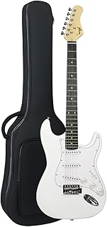Guitarra elétrica bravo beg100 strato série coldguitar (white)