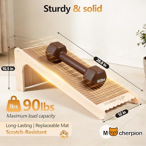 Mocherpion Cork Cat Scratching Board-Cat Scratcher Post-Cat Toy Scratch Pad - 4