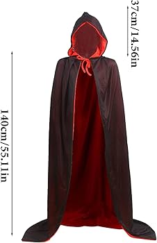 Amazon.co.jp: 大人の吸血鬼のマント,ユニセックス ヴァンパイア