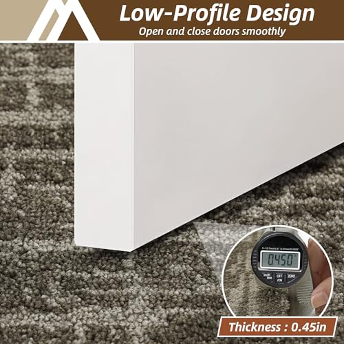 Dirt Trapper Door Mat Non-Slip Washable Entryway Rug,20"x48" Light Brown — view 3