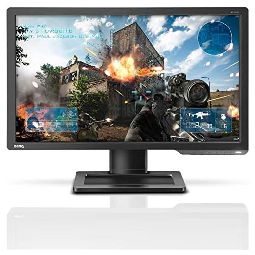 BenQ ZOWIE XL2411P 24 Inch 144Hz Gaming Monitor / 1080P 1ms / Black eQualizer and Color Vibrance for Competitive Edge / Does not Support 120Hz on console