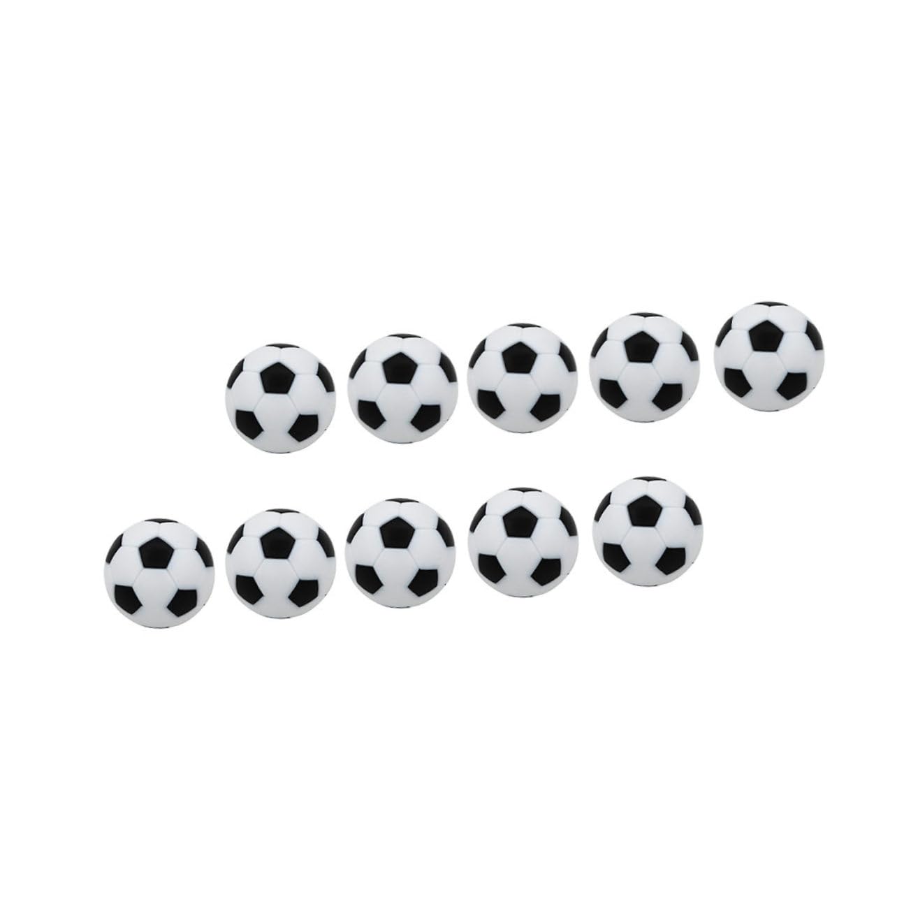 GOOHOCHY Table Footballs Accessories 32mm Mini Plastic Balls Desk Soccer Machine Parts Durable