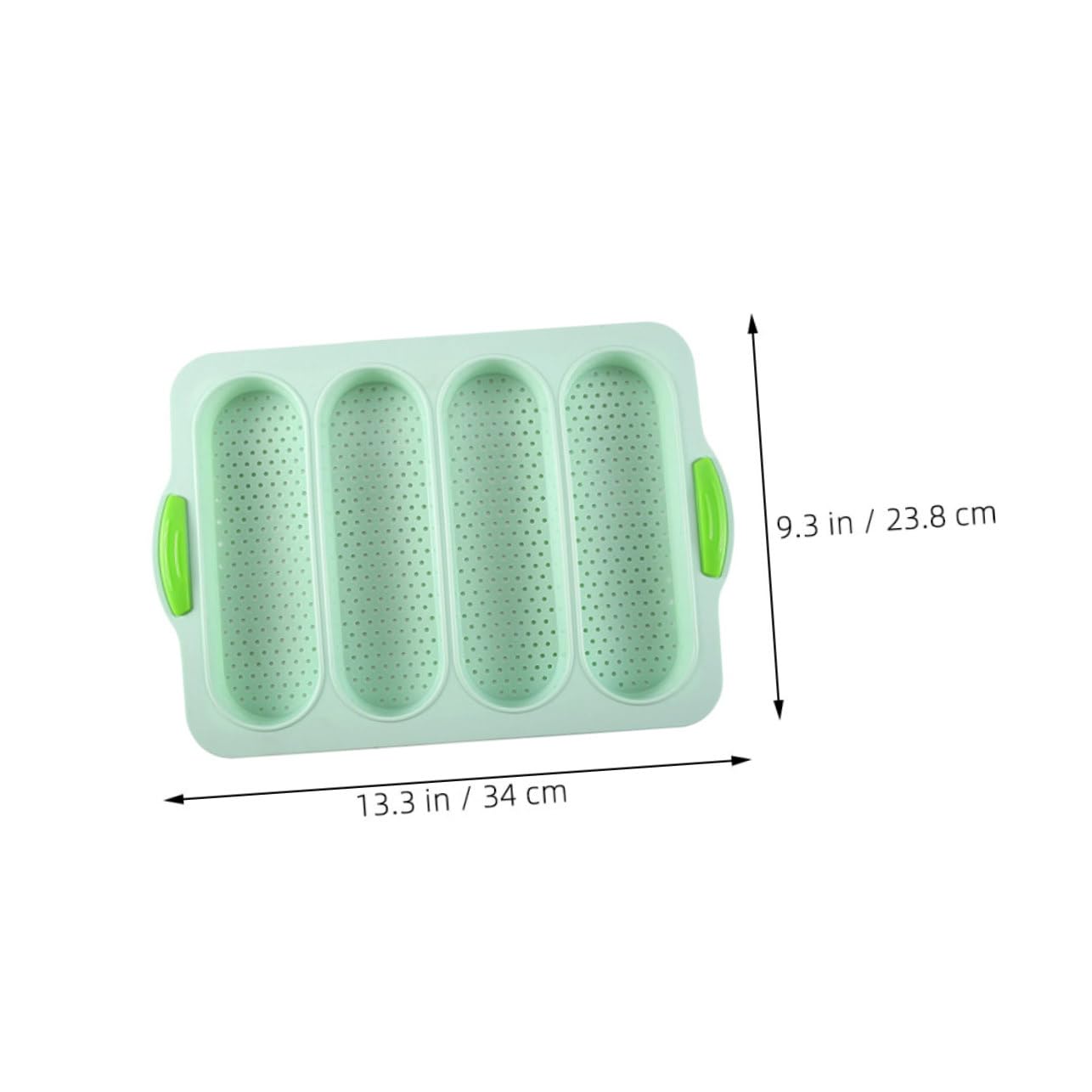 Ipetboom Silicone Baguette Mold Slot Non Stick French Bread Baking for Homemade Loaf Easy Release Baking Tray for Family Gatherings and Meal Prep