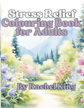 Paperback Stress Relief Adult Colouring Book: Bold and Easy Book