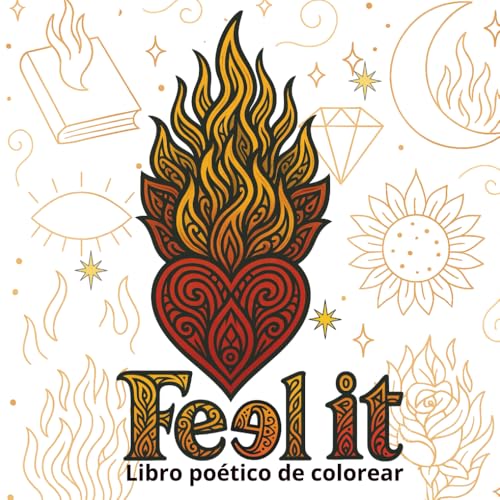 Libro poético de colorear para adultos