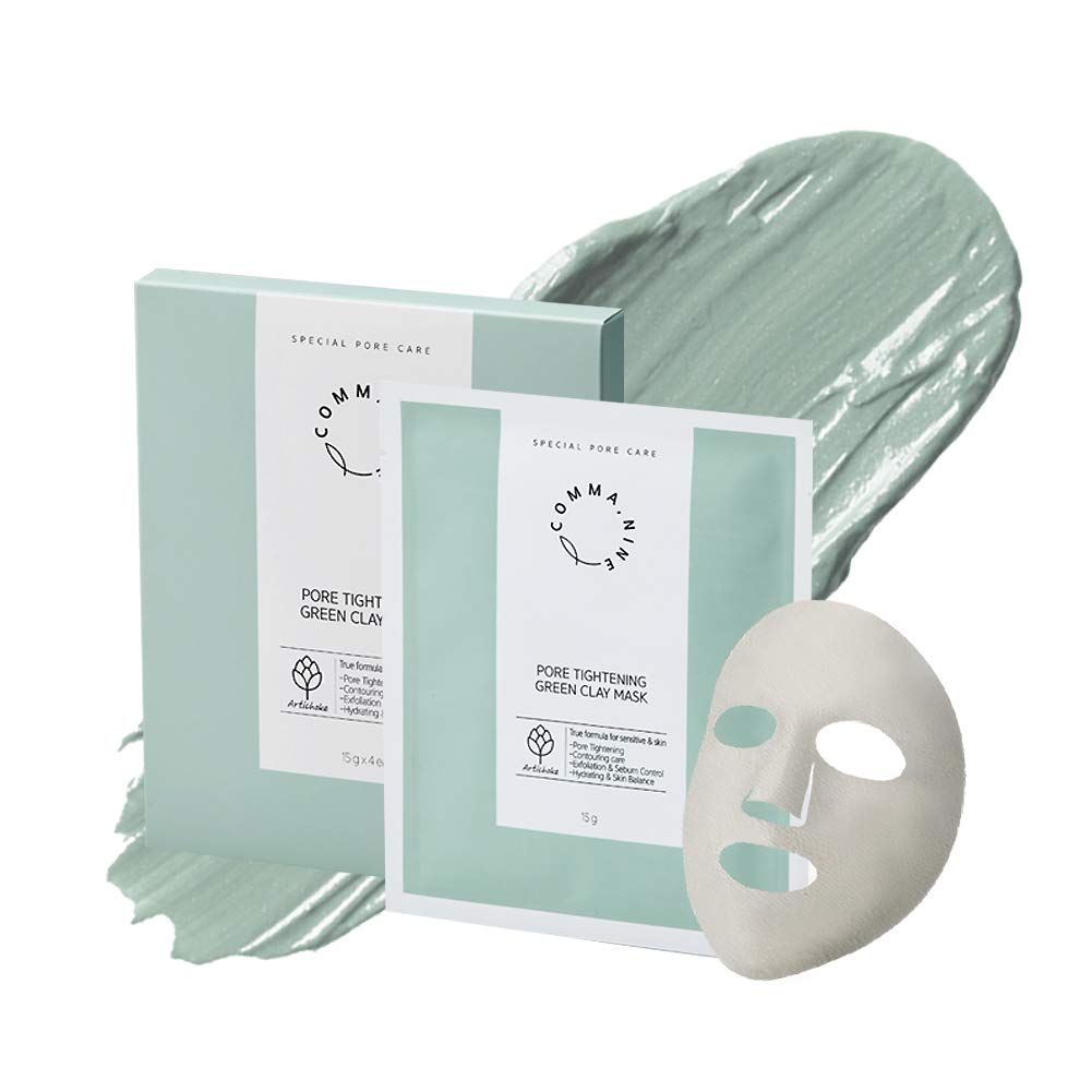Amazon.com : COMMANINE Artischocken Pore Tightening Green Clay