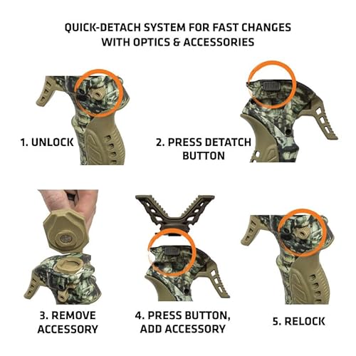Primos Hunting 65815 Tripod Gen3 Primos Trigger Stick Gen 3 Series Jim Shockey Tall Tripod thumb #2