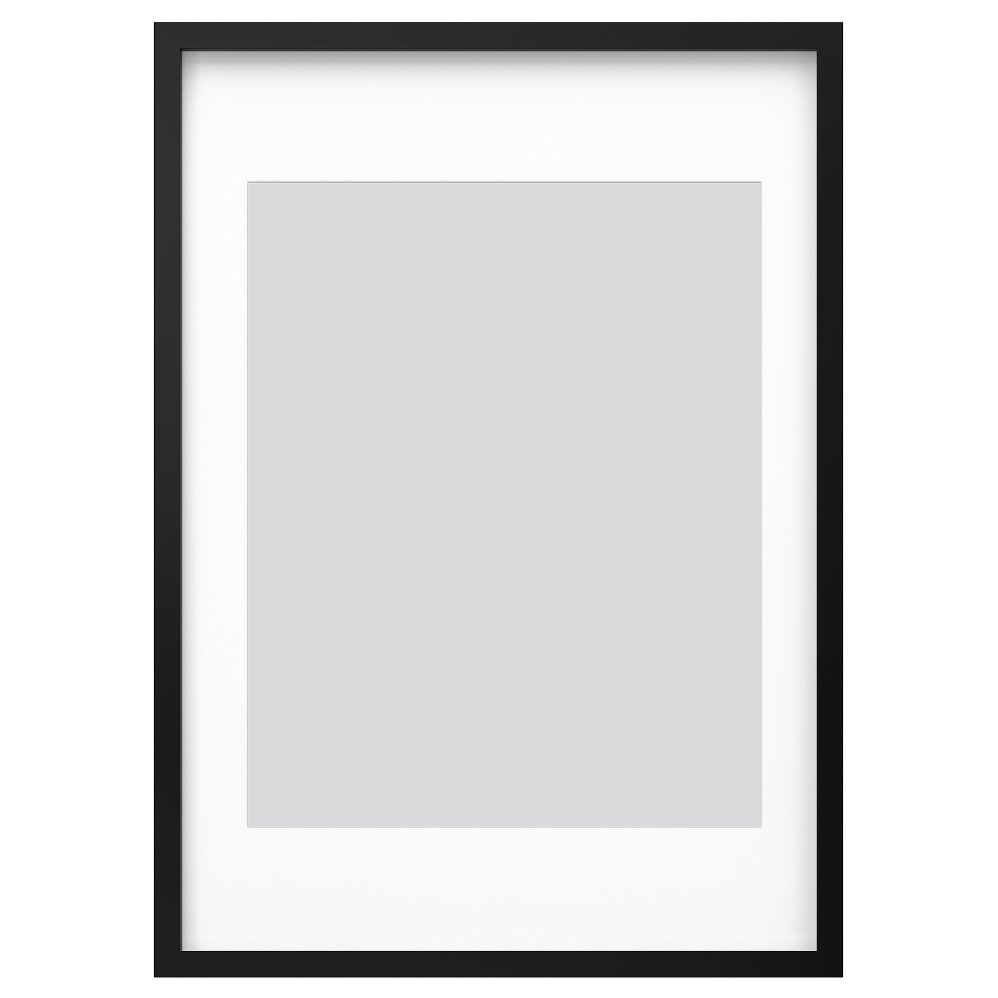 RÖDALM - Marco negro, 50 x 70 cm