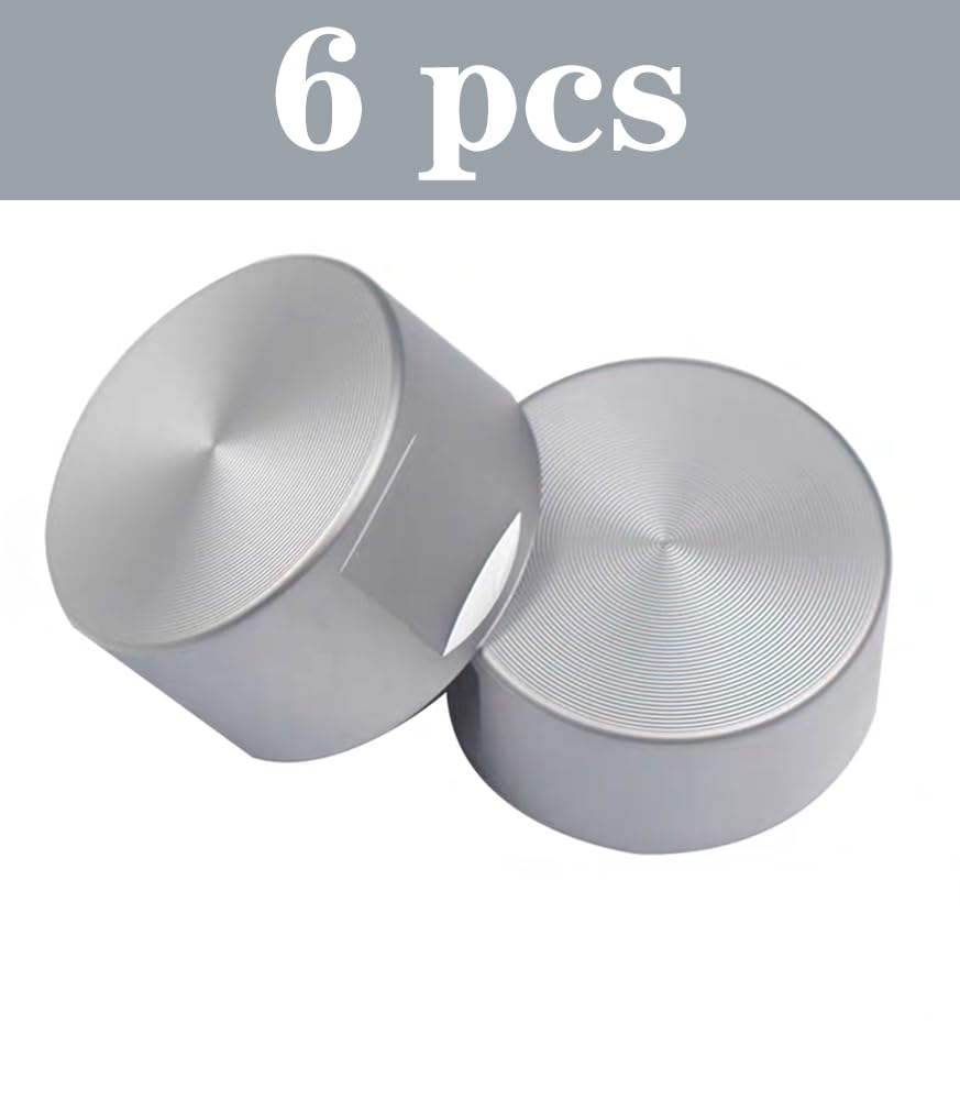 6 sztuk gałek do piekarnika 6 mm piece gazowe sterowanie gałkami metalowe gałki do kuchenki gazowej płyta kuchenna