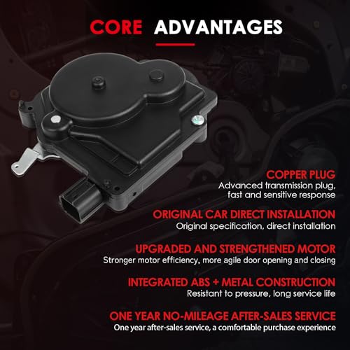 Image of CCIYU Rear Right Passenger Side Door Lock Actuator Compatible for Honda Odyssey 2005-2010 Door Lock Latch Actuator, Replace 72623-SHJ-A21, 72623SHJA21