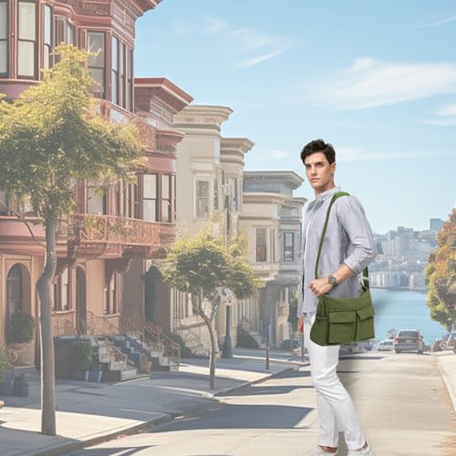 Sogoyfla Canvas Messenger Bag For Women/Men thumb #7