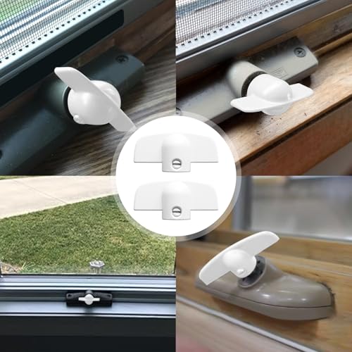 VIDABTE 3/8 in Butterfly Wing Nut T-Handle, Tee Handle Casement Operator for Andersen Casement/Awning Window, 1966 to Present (2 pcs) - Image 5